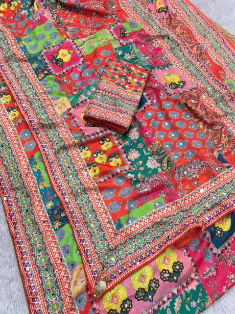 Astitva chinnon silk ladies clothing suppliers